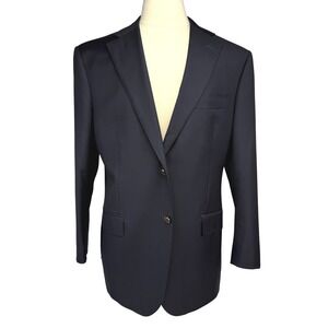 Suitsupply Napoli Blueline Navy Blue Blazer Vitale Barberis Canonico Wool 46R